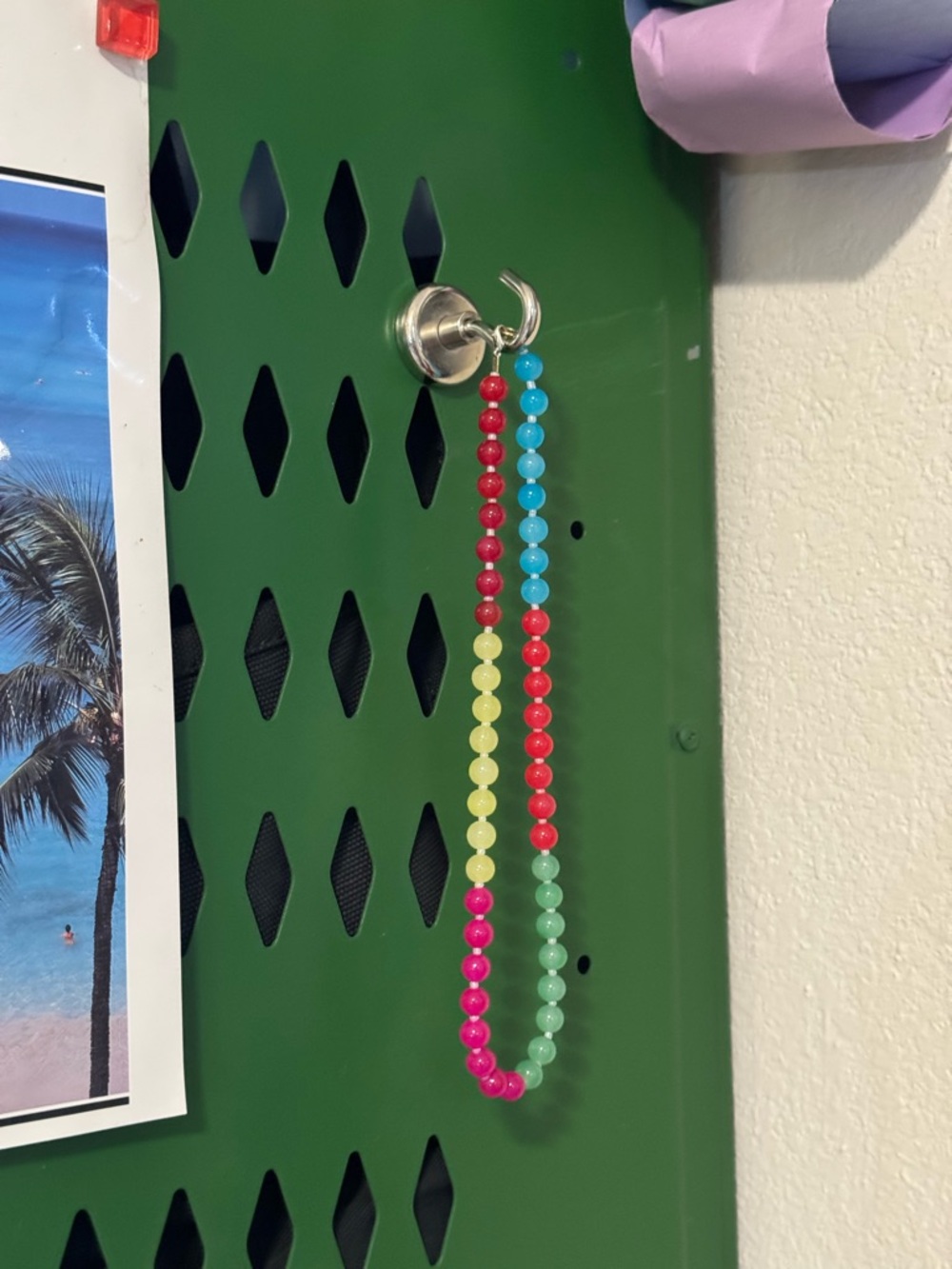 Homemade Trendy Colorful Beaded Necklace